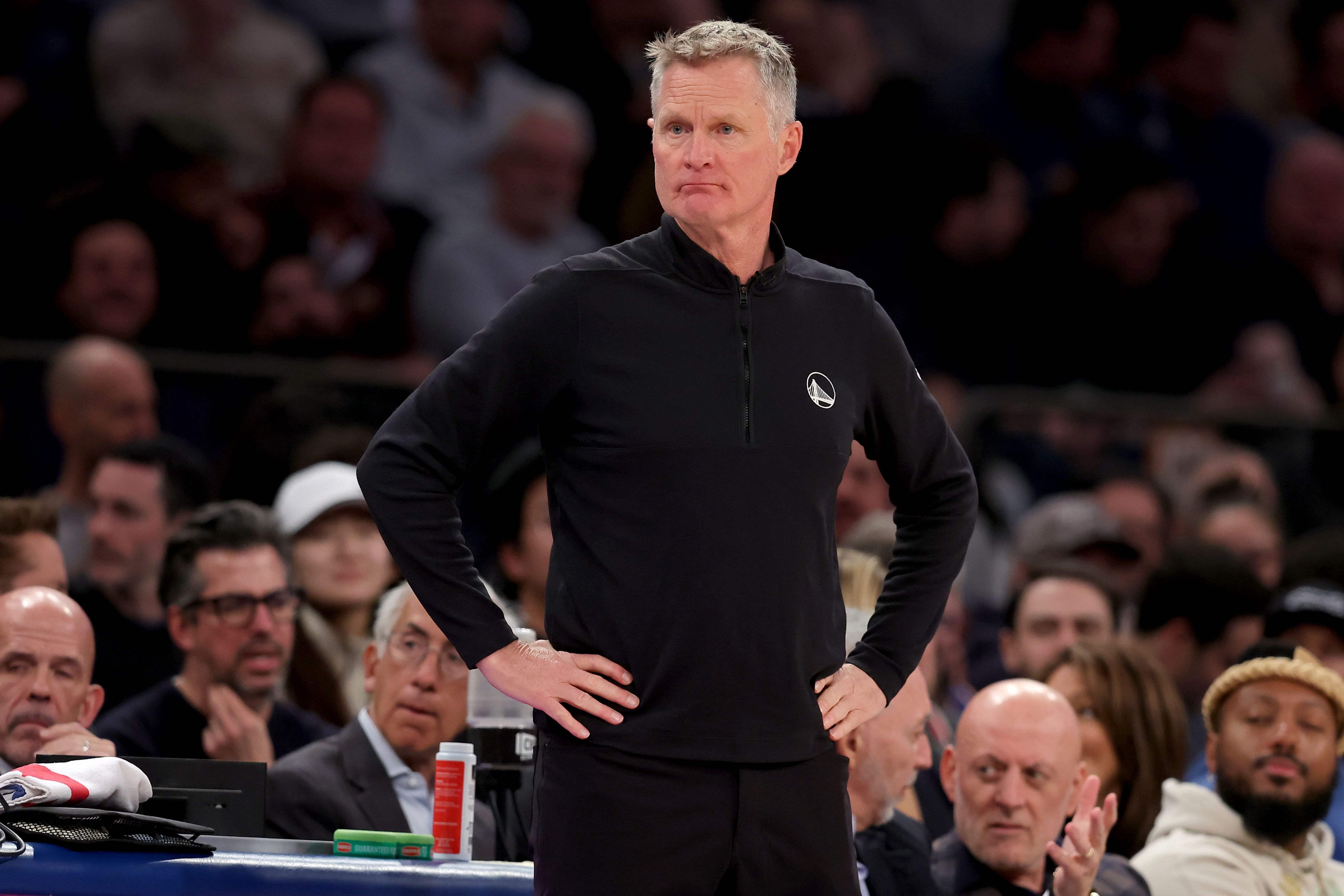 Steve Kerr makes history in Golden State Warriors win. (Photo: IMAGN)